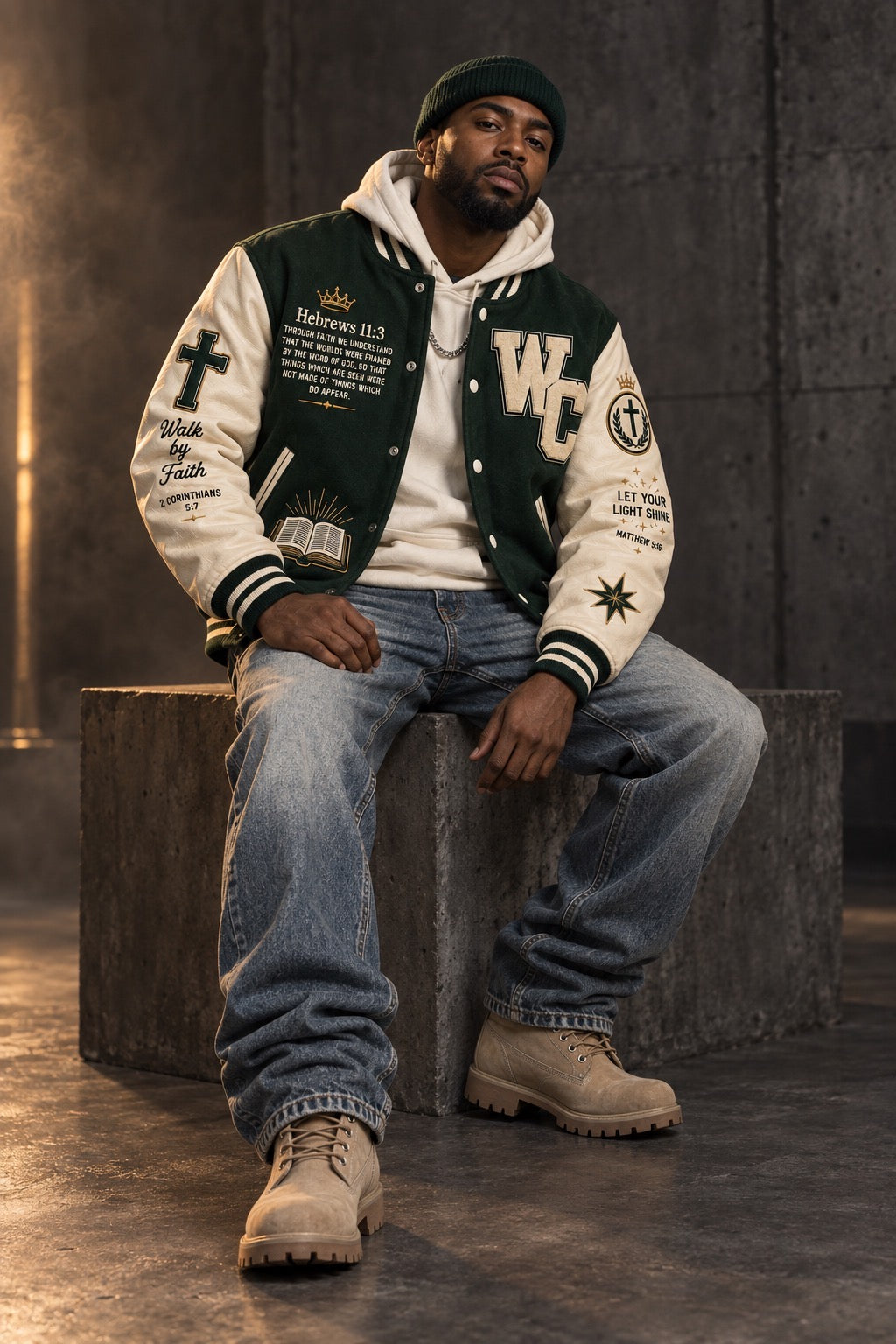 Pre-order Word Carrier Varsity Jacket